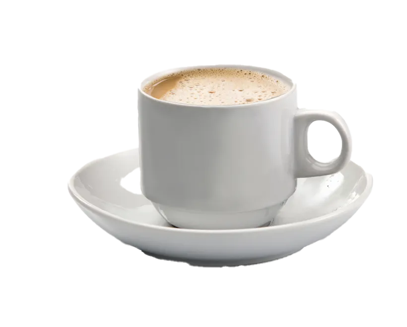 Cuban espresso served in a small white cup